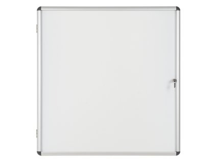 vnitrni vitrina s bilym magnetickym povrchem 940 x 981 mm 28556