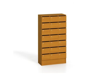 skrin s postovnimi prihradkami 21 prihradek tresen 19606