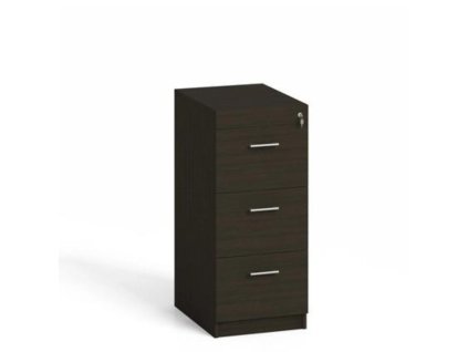 drevena zasuvkova kartoteka a4 3 zasuvky wenge 106916