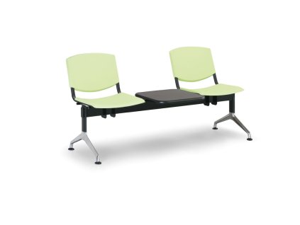 plastova lavice do cekaren smile 2 sedak se stolkem zelena 3816