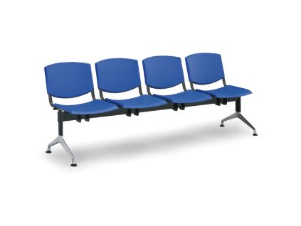 plastova lavice do cekaren smile 4 sedak modra 3827
