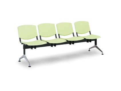plastova lavice do cekaren smile 4 sedak zelena 3828