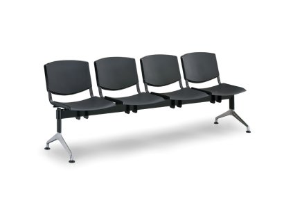 plastova lavice do cekaren smile 4 sedak cerna 3831