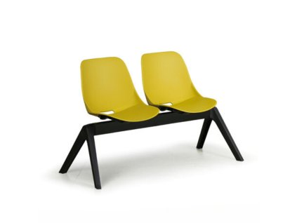 plastova lavice do cekaren monoshell 2 sedak zluta 104516