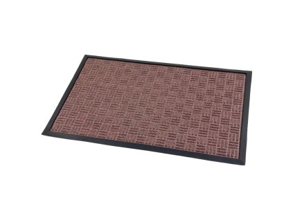 cistici rohoz vnitrni cik cak tvary 60 x 90 cm hneda 67102