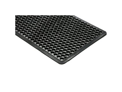 gumova cistici vstupni rohoz zatezova 45 x 75 cm cerna 3908