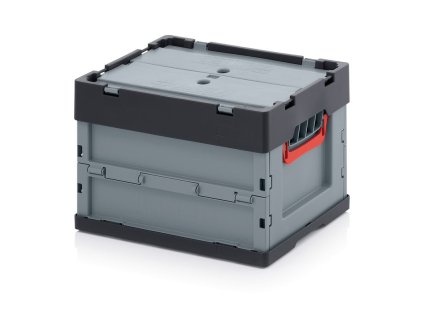 skladaci prepravka s vikem 400 x 300 x 270 mm 9619