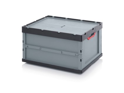 skladaci prepravka s vikem 800 x 600 x 445 mm 9625