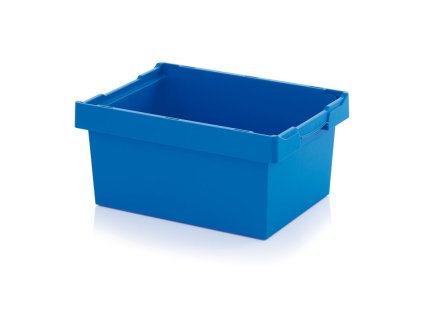 plastova zasouvaci prepravka bez vika 600 x 400 x 270 mm 9628