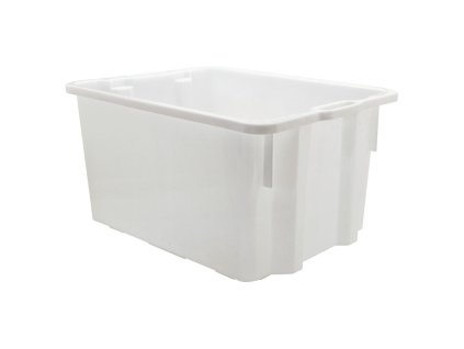 zasouvaci a stohovaci prepravka bila 550 x 430 x 310 mm 7512