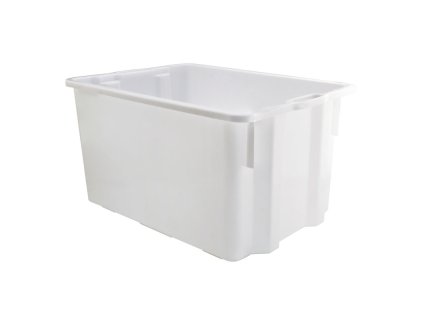 zasouvaci a stohovaci prepravka bila 630 x 440 x 340 mm 7513