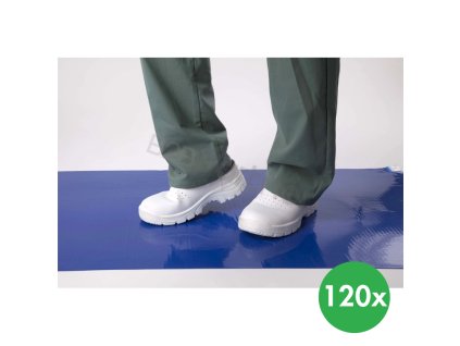 jednorazova hygienicka cistici rohoz 45 x 90 cm 4 x 30 ks modra 115675