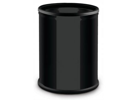 kancelarsky odpadkovy kos 7 l lakovany cerny 13010