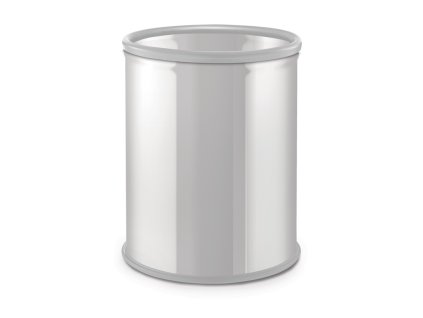 kancelarsky odpadkovy kos 7 l lakovany bily 14097