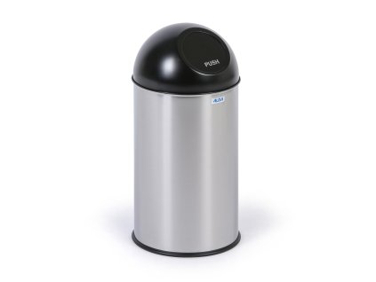 nerezovy odpadkovy kos 20 l se samozaviracim vikem nerez matny 90179