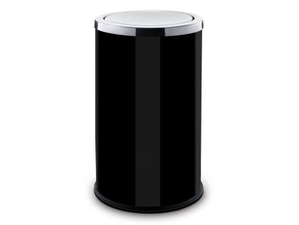 vnitrni odpadkovy kos 18 l s vykyvnym vikem lakovany cerny 12987