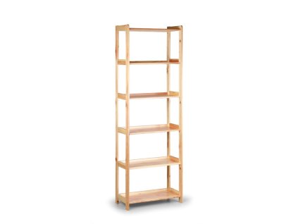 dreveny regal 6 polic 2040 x 680 x 435 mm 8844