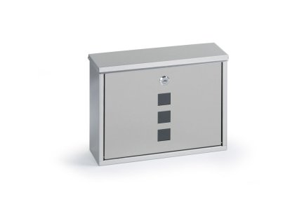 postovni schranka 250 x 305 x 96 mm nerez 7934