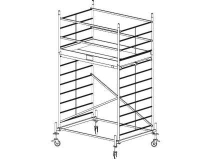 hlinikove pojizdne leseni protec xxl 4 3 m 8610