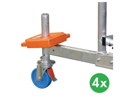 sada kol 125 mm pro hlinikove leseni vyskove nenastavitelna sada 4 ks 121269