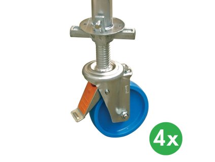 sada kol 150 mm pro hlinikove leseni vyskove nastavitelna sada 4 ks 121270