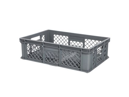 plastova prepravka derovana 600 x 400 x 170 mm 114096