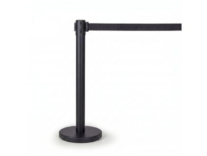 zahrazovaci sloupek se samonavijecim pasem cerna cerna 147637