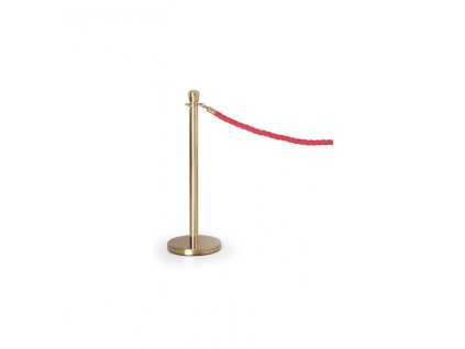 zahrazovaci sloupek pro zavesena lana zlaty 5534