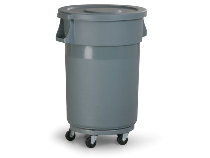 pojizdna plastova nadoba na odpad s vikem 168 l 949