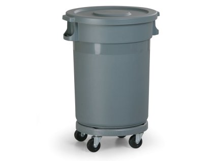 pojizdna plastova nadoba na odpad s vikem 80 l 951