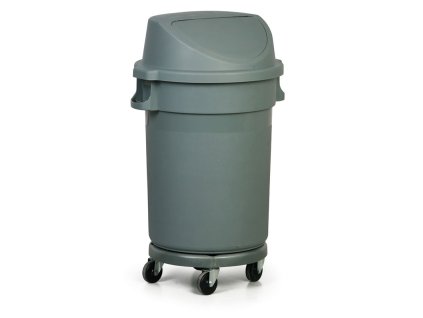 pojizdna plastova nadoba na odpad s vyklopnym vikem 80 l 4185