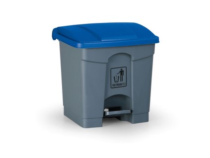 naslapny viceucelovy kos na odpadky 30 l 350 x 400 x 340 mm modra 10566