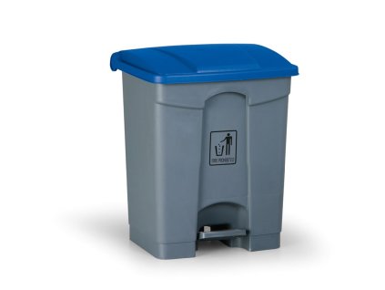 naslapny viceucelovy kos na odpadky 45 l 390 x 360 x 590 mm modra 10569