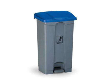 naslapny viceucelovy kos na odpadky 87 l 480 x 360 x 820 mm modra 110133