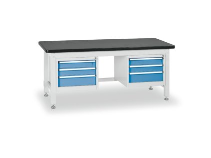 profesionalni dilensky stul bl 2x3 zasuvky deska mdf pvc 1800x750 mm 4214