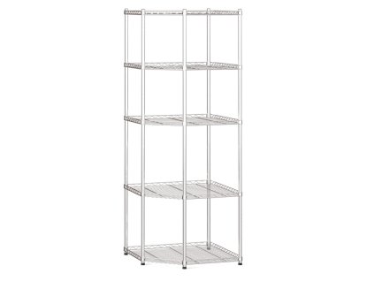 rohovy drateny regal 1800 x 680 x 680mm 5 polic 10520