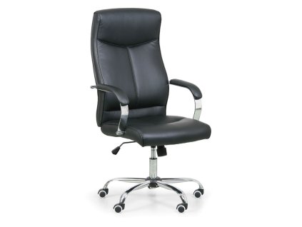 kozene kancelarske kreslo lugo cerna 6232