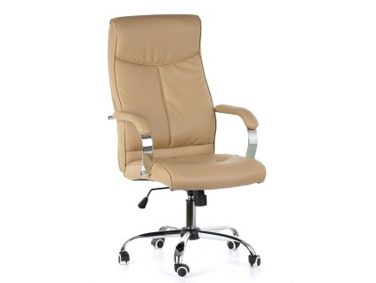 kozene kancelarske kreslo lugo bezova 6901