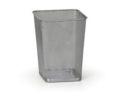 drateny odpadkovy kos na papiry 12 litru stribrny 10608