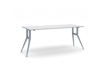 jednaci kancelarsky stul wide 180x80 cm sedy 17124