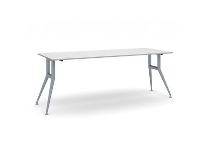 jednaci kancelarsky stul wide 200x80 cm sedy 17133