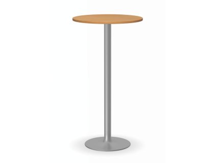 koktejlovy stul olympo ii prumer 600 mm seda podnoz deska buk 18404