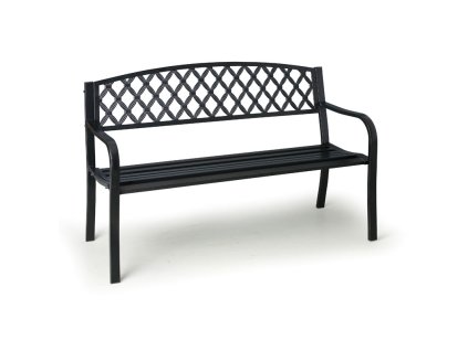 kovova parkova lavicka gret s operadlem 1270 mm 8083