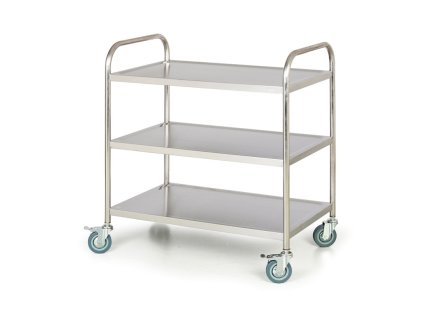 nerezovy policovy vozik 3 police 860 x 540 mm 4255