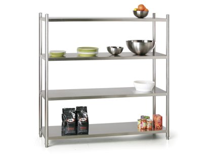 nerezovy policovy regal 1550 x 1490 x 470 mm 4 police 6236