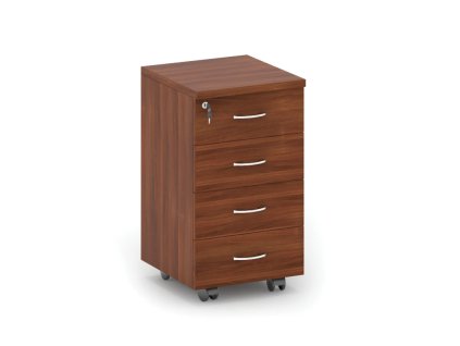 kancelarsky mobilni kontejner mirelli 4 zasuvky orech 14656