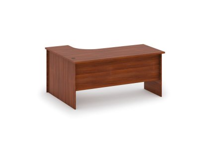 rohovy kancelarsky psaci stul mirelli 140x120 cm pravy orech 48714