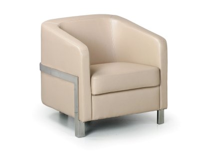 kozene kreslo bulldog bezove 5638