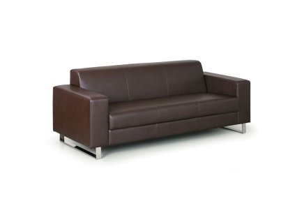 kozena sedaci souprava primator trimistna hneda 5647