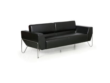 kozena sedaci souprava spider trimistna cerna 12649